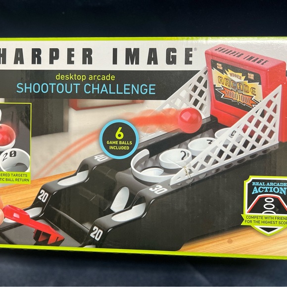 Sharper Image Desktop Arcade Shootout Challenge - Picture 1 of 5